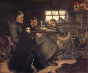 Vasily Surikov Menshikov at Beriozov oil